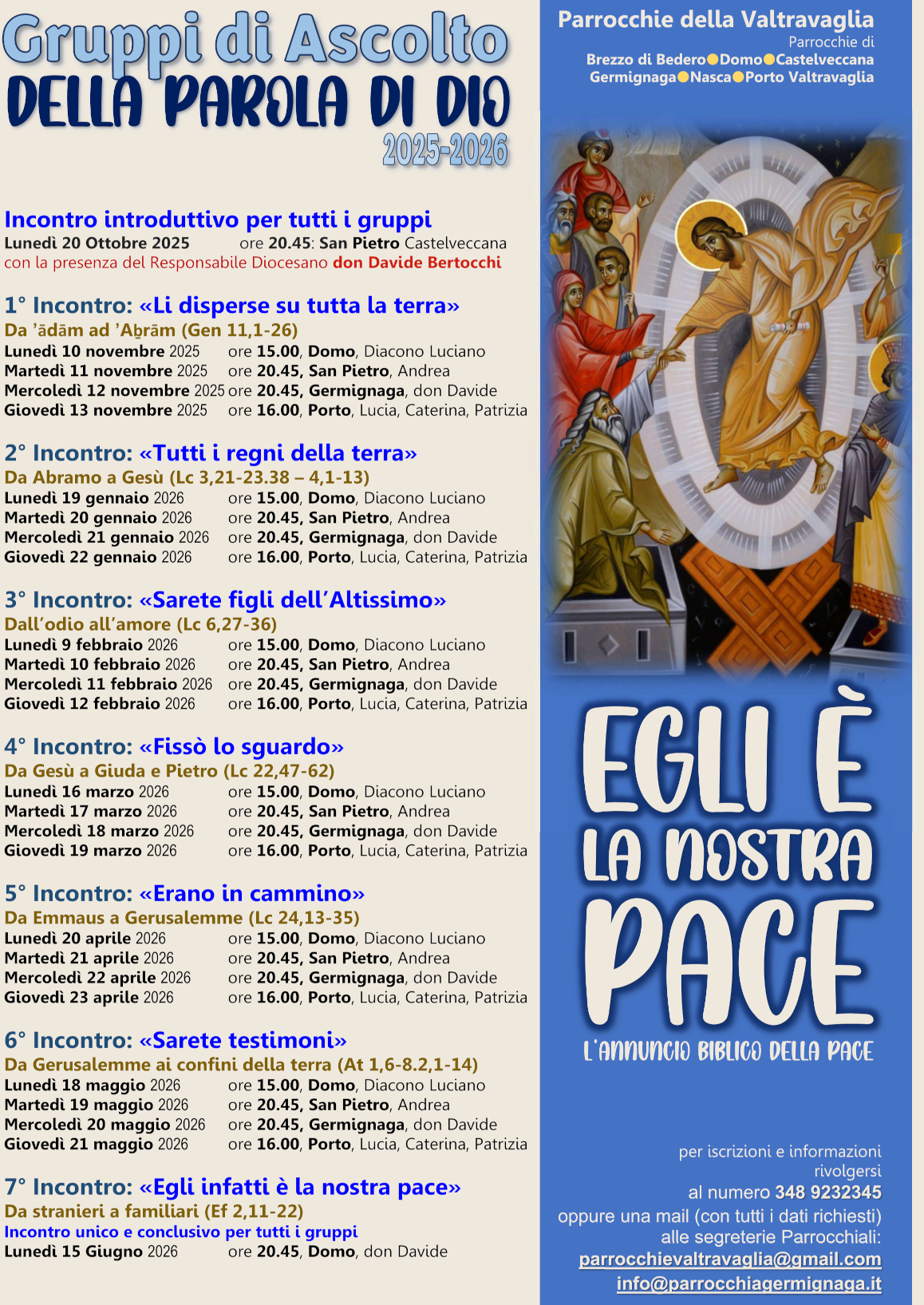 Gruppi di Ascolto 2025-2026
