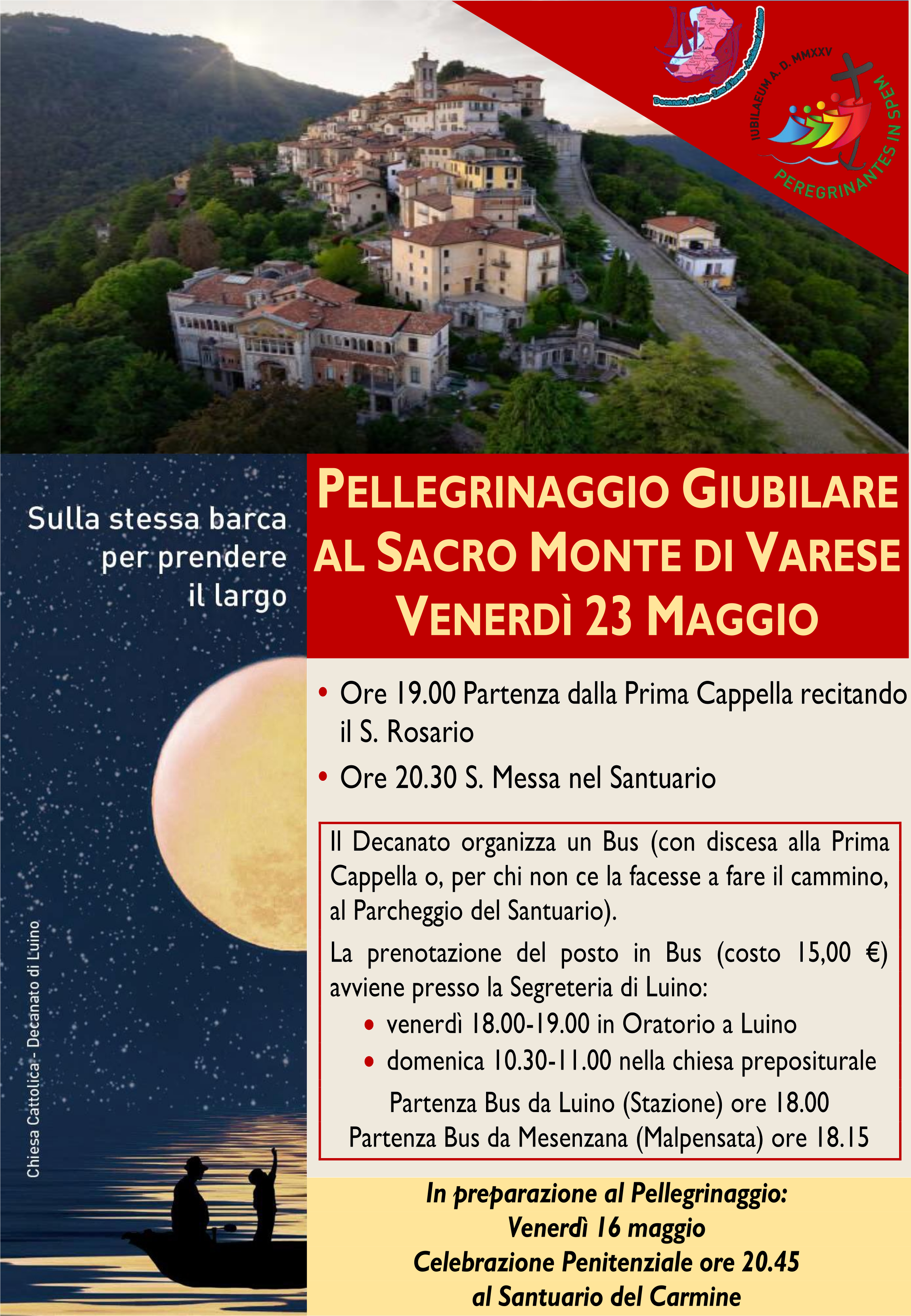 23.05.2025 Pellegrinaggio Decanale al Sacro Monte Varese