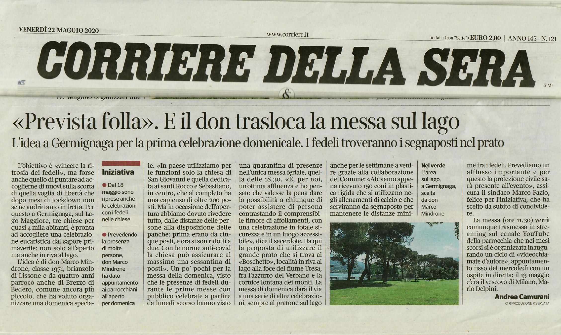 20200522 Corriere della Sera