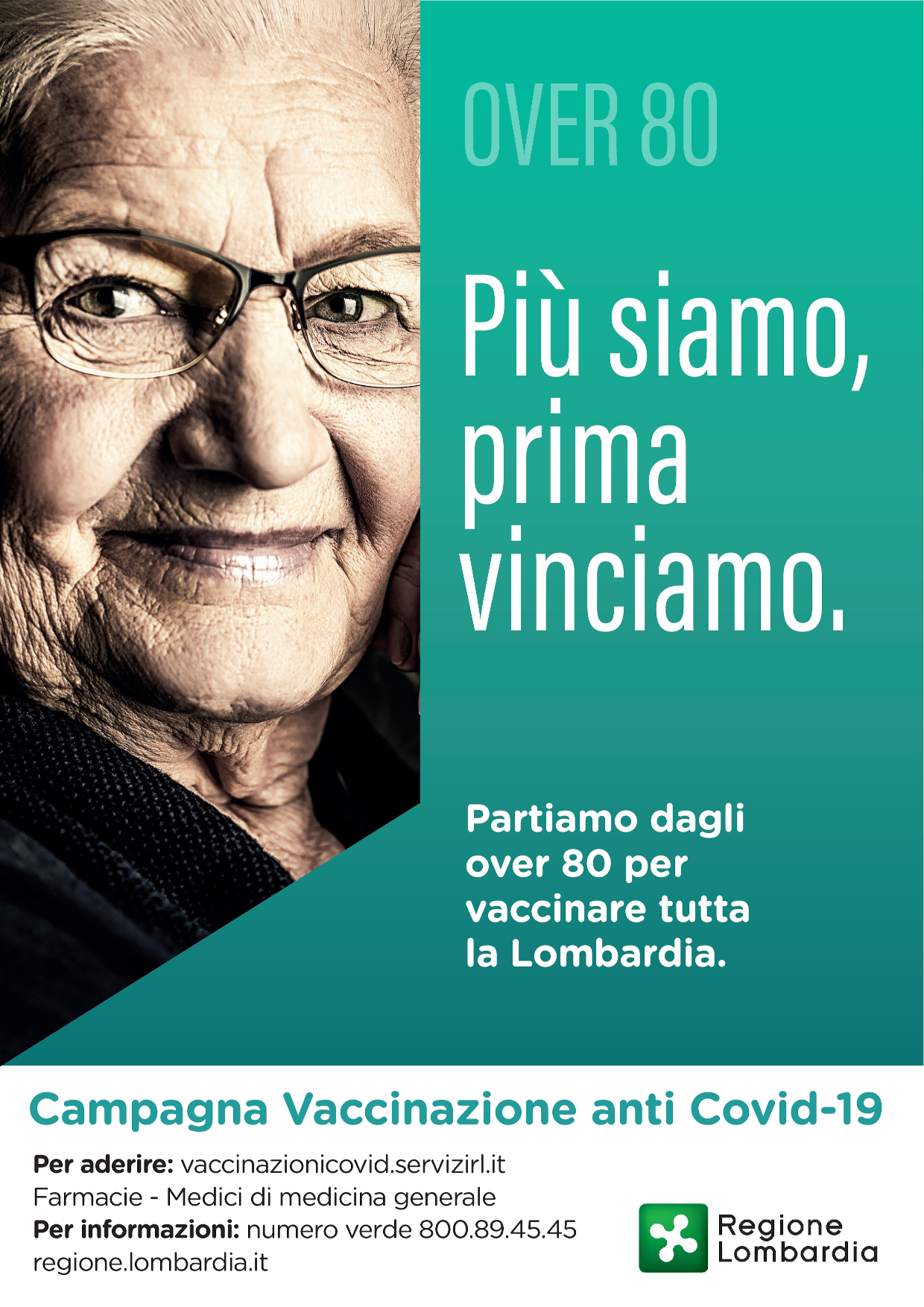 Campagna Vaccinazione anti Covid-19 Over 80