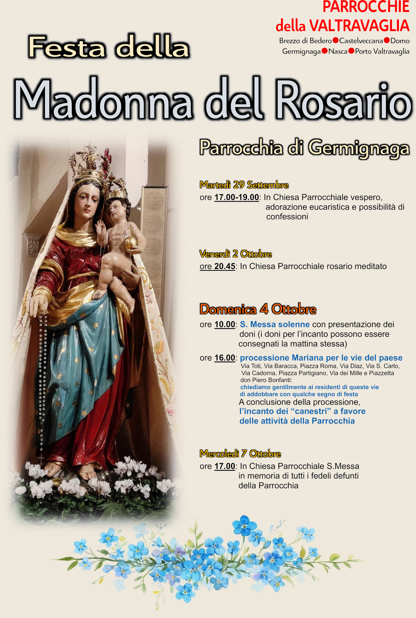 04.10.2026 Festa Madonna del Rosario 04.10.2026 Festa Madonna del Rosario